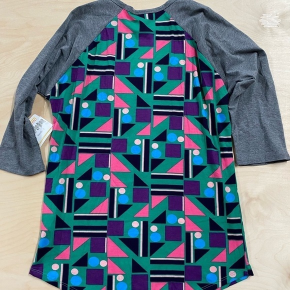 Lularoe Randy Baseball Style Tee size large (CT) - Picture 3 of 7
